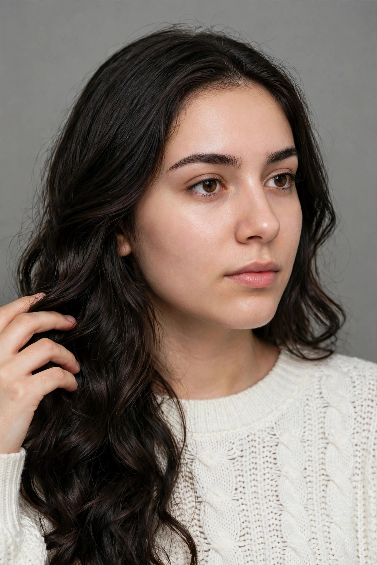 After treatment — clear glowing skin