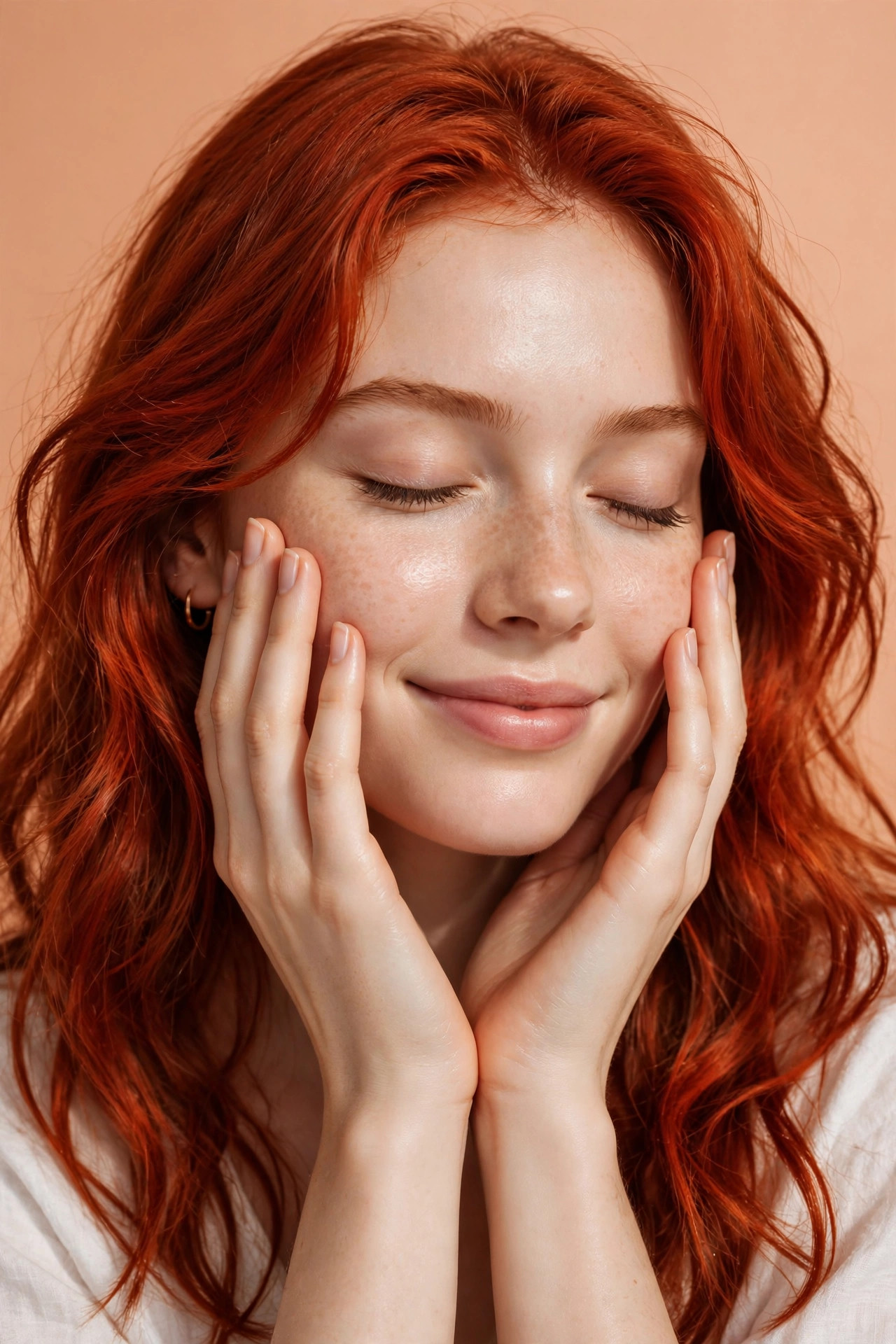 Glowing skin result